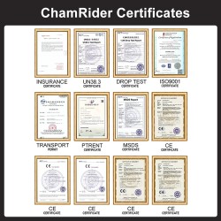 ChamRider Polly A 52V 22,5Ah 1170Wh alasputken sähköpyöräakku 50A akunhallintajärjestelmä vesitiivis laturi mukana