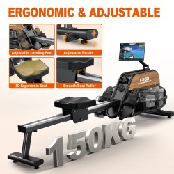 Bominfit FR60 vesisoutulaite 28 litran säiliö 470 newtonin vastus 6 tasoa taittuva sovellusyhteensopiva