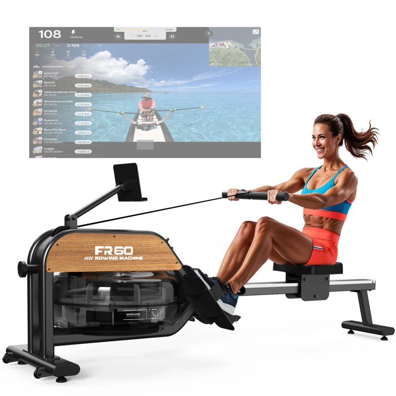 Bominfit FR60 vesisoutulaite 28 litran säiliö 470 newtonin vastus 6 tasoa taittuva sovellusyhteensopiva