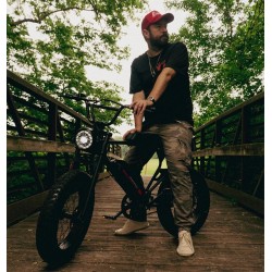 Macfox X1S sähköpyörä 48V 10.4Ah akku 250W 25 km/h 61 km toimintasäde 140 kg kantavuus