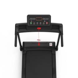 Bominfit JK1601 taittuva juoksumatto 2,5 hv 1–12 km/h LED-näyttö älyappi kompakti hiljainen 120 kg