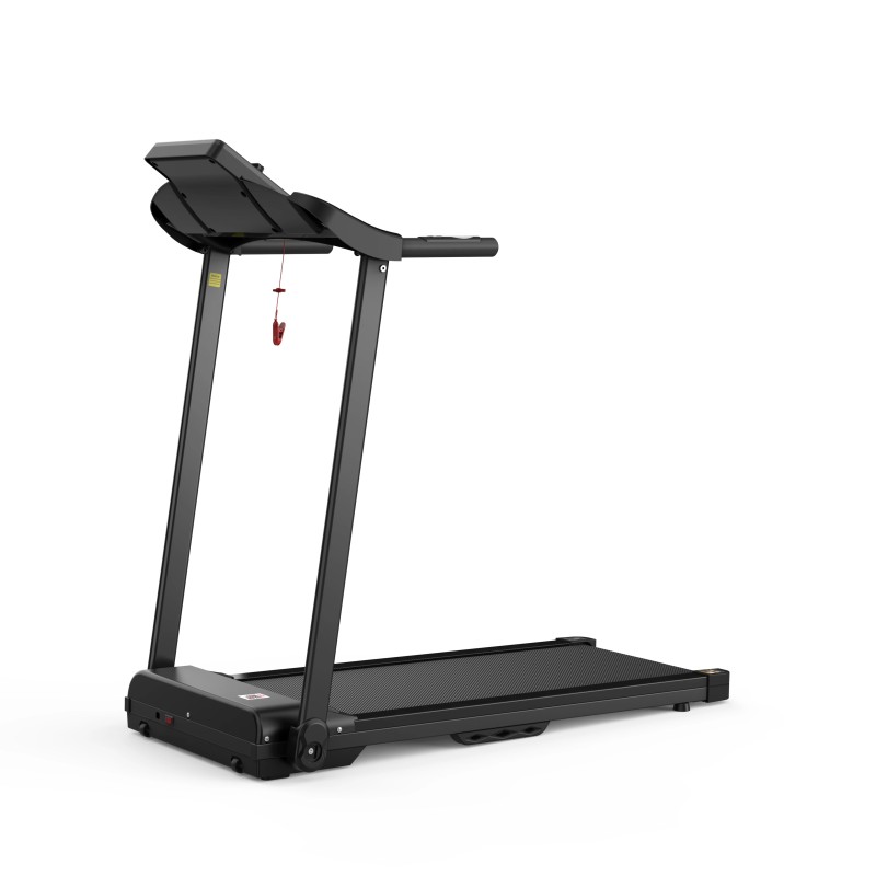 Bominfit JK1608N-8 taittuva juoksumatto 2,5 hv 12 km/h, LED-näyttö, älyappi, mukiteline, 120 kg