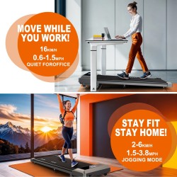 Bominfit FW-1 Pro kompakti juoksumatto 6,5% kaltevuus, 2,25 hv hiljainen moottori, kaukosäädin, sovellusohjaus