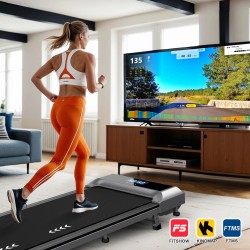 Bominfit FW-1 Pro kompakti juoksumatto 6,5% kaltevuus, 2,25 hv hiljainen moottori, kaukosäädin, sovellusohjaus