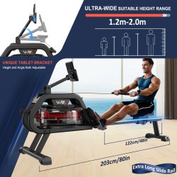 Bominfit V-W4 vesisoutulaite taitettava 28 litran säiliöllä 6 vastustasoa 160 kilon kantavuus