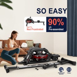 Bominfit V-W4 vesisoutulaite taitettava 28 litran säiliöllä 6 vastustasoa 160 kilon kantavuus