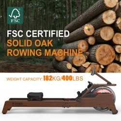 Bominfit FR80B puinen vesisoutulaite FSC-sertifioitu taittuva 14 litran säiliöllä ja Bluetoothilla