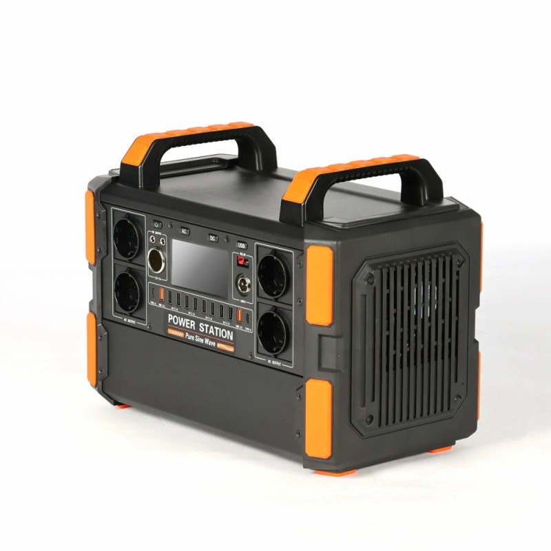 FlashFish kannettava voimalaitos 1000W 1048Wh LiFePO4-akku aurinkolataus retkeilyyn