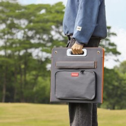 FlashFish P63 500W kannettava voimalaitos 100W taitettava aurinkopaneeli retkeilyyn