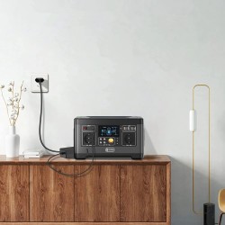 FlashFish P63 500W kannettava voimalaitos 100W taitettava aurinkopaneeli retkeilyyn