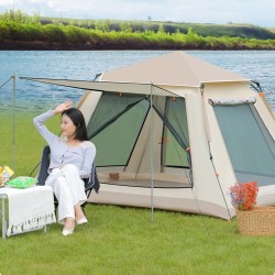 IPRee 3-4 hengen täysin automaattinen pikaisesti avautuva vedenpitävä teltta