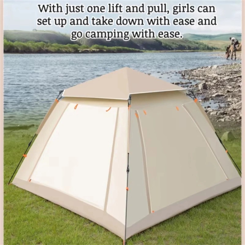 IPRee 3-4 hengen täysin automaattinen pikaisesti avautuva vedenpitävä teltta