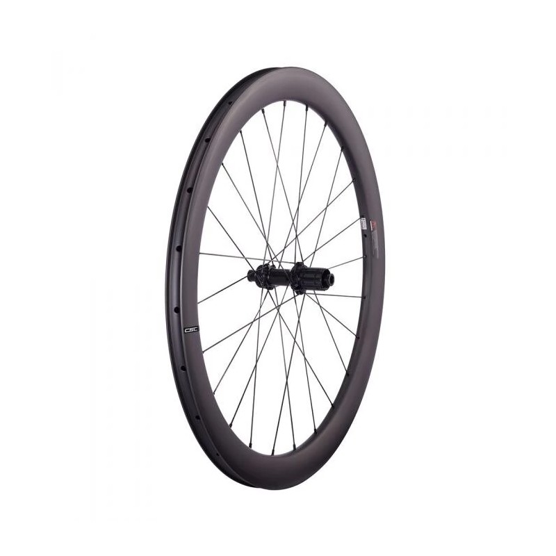 CSC 700C täyshiilikuitu rengassarja levyjarru 54T räikkäkeskus centerlock-napa 25mm leveä 38mm profiili