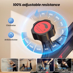 Formill QK101 älykäs spinning-pyörä 6kg vauhtipyörä hiljainen magneettivastus 120kg kantavuus säädettävä istuin ja ohjaustanko