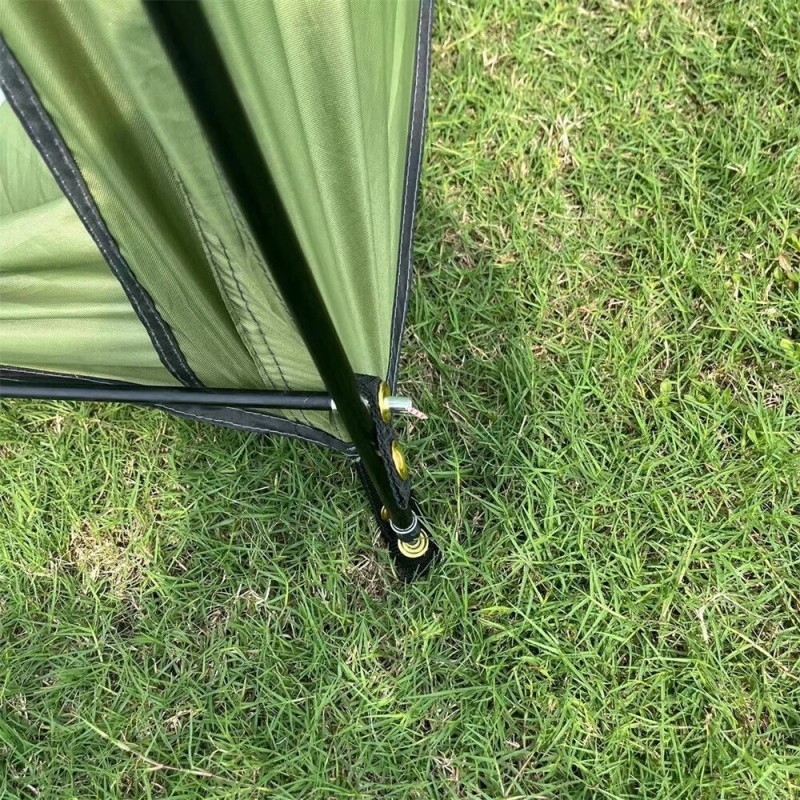 IPRee autoteltta peräkontin jatke markiisilla aurinkosuojalla ja kantolaukulla