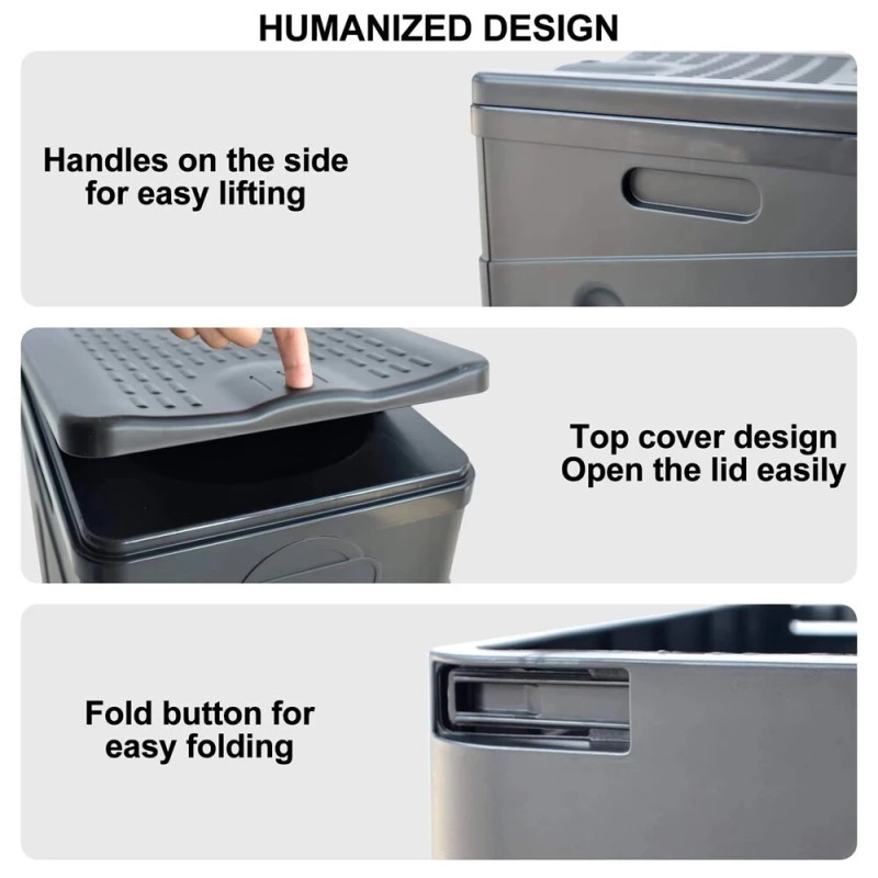 IPRee kannettava kokoontaitettava uudelleenkäytettävä ulkokäyttöön wc matkailuun aikuisille ja lapsille