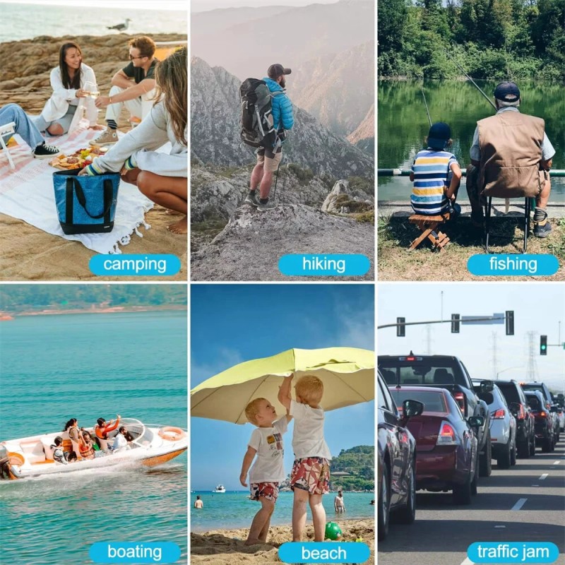 IPRee kannettava kokoontaitettava uudelleenkäytettävä ulkokäyttöön wc matkailuun aikuisille ja lapsille