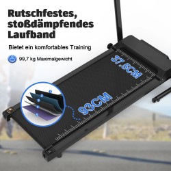 Bominfit Q30-5 taittuva juoksumatto 2,5hv 1–12km/h älyappi led-näyttö 120kg kantavuus