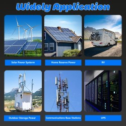 LiFePO4 51,2V 100/120/150Ah litiumakku akkunhallintajärjestelmällä bluetoothilla kotiin aurinkoenergian varastointi