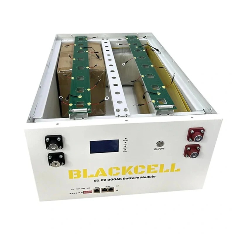 Blackcell pinottava akkukotelo lifepo4 280ah 51,2v 200a bms kodin energian varastointi