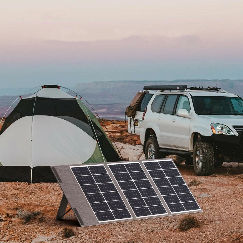 Aferiy P010 LiFePO4 512Wh 800W kannettava varavirtalähde kaksi S100 100W aurinkopaneelia puhdas siniaalto UPS