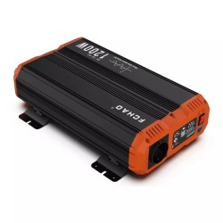 FCHAO PSC-1200W puhdas siniaalto invertteri 1200W (huipputeho 2400W) 12V/24V 230V LCD-näyttö EU-pistorasia