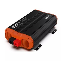 FCHAO PSC-1200W puhdas siniaalto invertteri 1200W (huipputeho 2400W) 12V/24V 230V LCD-näyttö EU-pistorasia