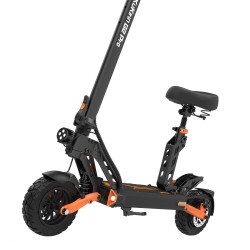 Sähköpotkulauta KuKirin G2 Pro 600W-moottori 48V 15,6Ah akku 55–60km toimintamatka 9-tuumainen taitettava 120kg kantavuus musta