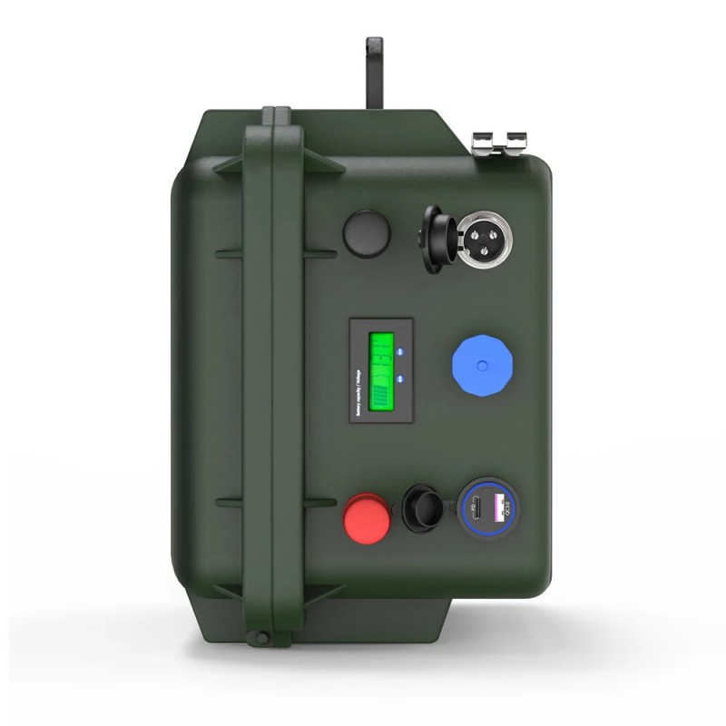 IPRee LiFePO4 12V 100Ah 140Ah 200Ah akkupaketti akkuhallinta BMS 6000+ sykliä langaton USB-lähtö QC-pikalataus kalastusvene