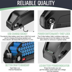 Varstrom g80 36v 24ah 864wh sähköpyörän akku lg 21700 30a bms xt60 4a laturi