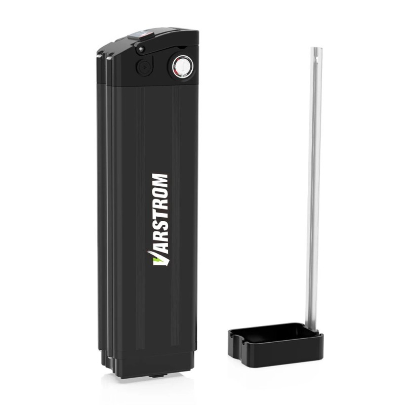 Varstrom 36V 18.2Ah 655.2Wh sähköpyörän akku Hopeakala 30A akunsuojaus 4A laturi sopii 250–1500W moottoreille