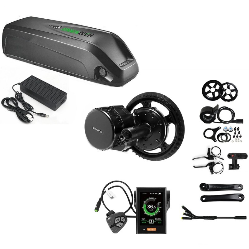 BAFANG MM G340 keskimoottorisarja 48V 750W 42T täydellinen muunnossarja 48V 13Ah akku