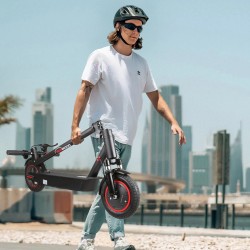 SUNNIGOO sähköpotkulauta taittuva kymmenen tuuman ilmarenkaat etujousitus pitkä toimintamatka voimakas moottori