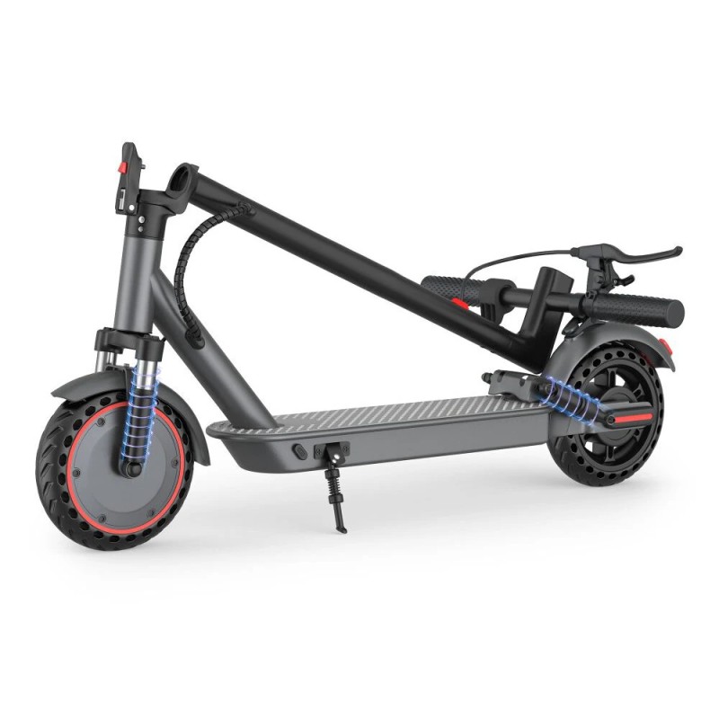 LP07 sähköpotkulauta 36V 7,8Ah 350W 25 km toimintasäde taitettava 8,5 tuuman renkaat