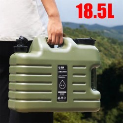 IPRee kannettava 18,5 l vesisäiliö hanalla retkeilyyn piknikille autoon ulkokäyttöön