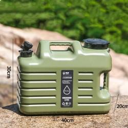 IPRee kannettava 18,5 l vesisäiliö hanalla retkeilyyn piknikille autoon ulkokäyttöön