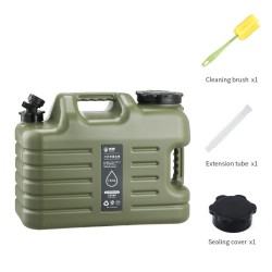 IPRee kannettava 18,5 l vesisäiliö hanalla retkeilyyn piknikille autoon ulkokäyttöön