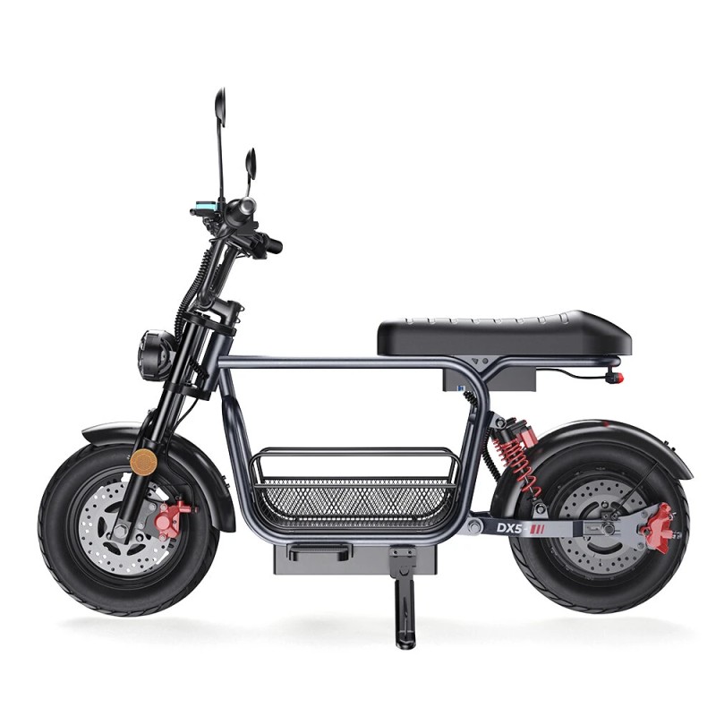 Tehokas iScooter DX5 1500W 48V 15,6Ah sähköpotkulauta 15 tuuman renkaat 60–72 km toimintasäde