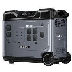 OUKITEL P5000 kannettava varavirtalähde 5120Wh LiFePO4-akku 5x AC-pistorasiaa 4000W huippu 15 lähtöä