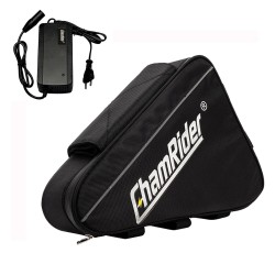 ChamRider 48V 45Ah 2160Wh kolmioakku 21700 kennoilla 50A BMS IP65 nopea 4A laturi sopii 250W 2000W moottoreille