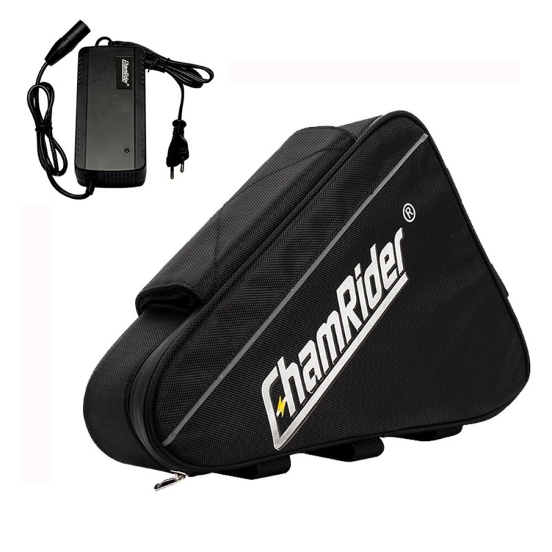 ChamRider 48V 45Ah 2160Wh kolmioakku 21700 kennoilla 50A BMS IP65 nopea 4A laturi sopii 250W 2000W moottoreille