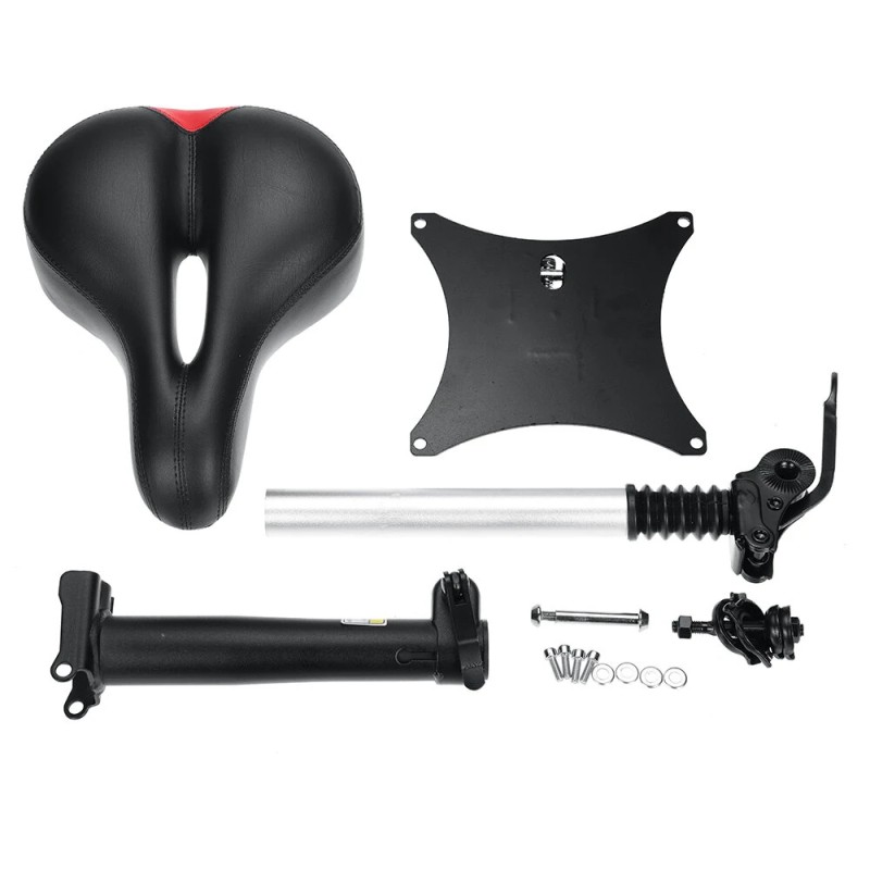 Mukava ammattimainen hengittävä sähköpotkulaudan satula iskuvaimennuksella sopii ANGWATT X1 LAOTIE SR10