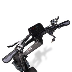 NANROBOT D6+ 2.0 sähköpotkulauta 52V 26Ah kaksimoottorinen 10-tuumainen taitettava 60km toimintasäde 150kg kantavuus