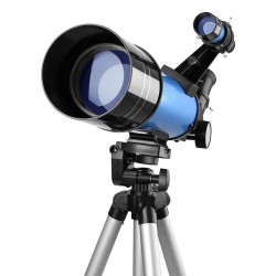 AOMEKIE 40070 66x tähtitieteellinen 70 mm linssikaukoputki jalustalla ja puhelinsovittimella