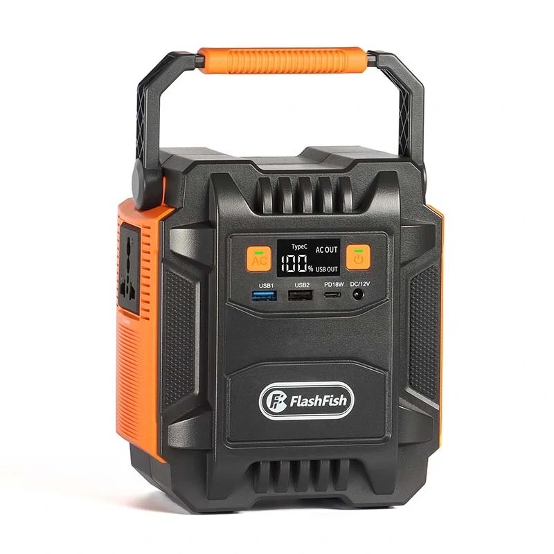 FlashFish 200W kannettava aurinkogeneraattori 172Wh 48000mAh 110V 220V hätävalaistus retkeily