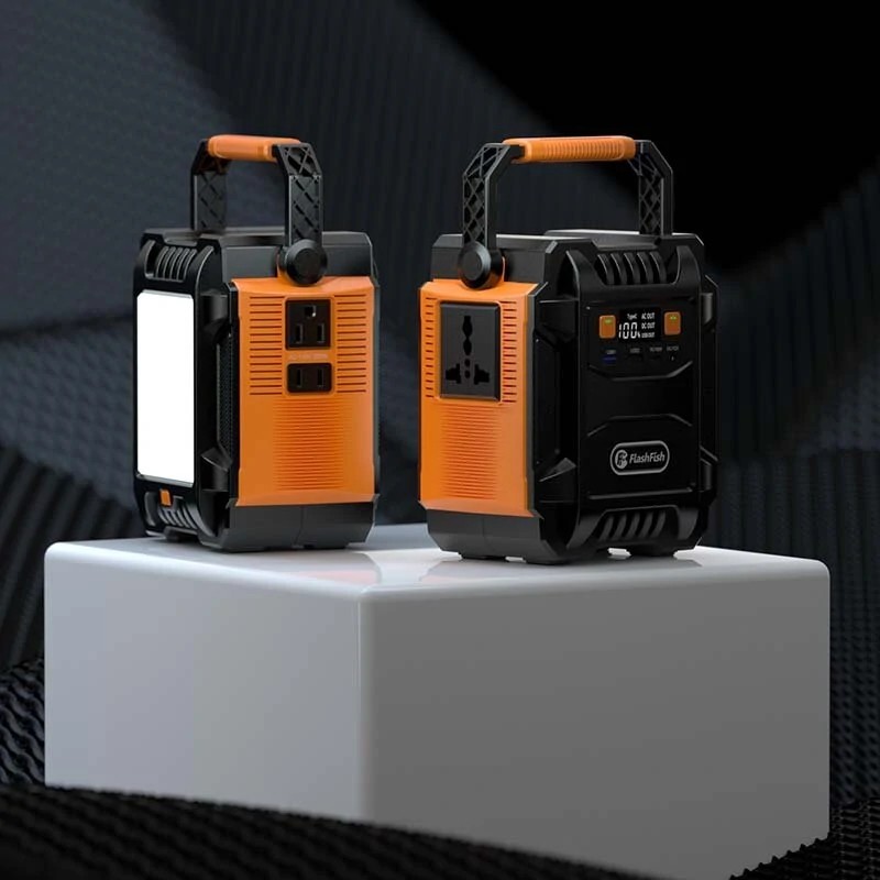 FlashFish 200W kannettava aurinkogeneraattori 172Wh 48000mAh 110V 220V hätävalaistus retkeily