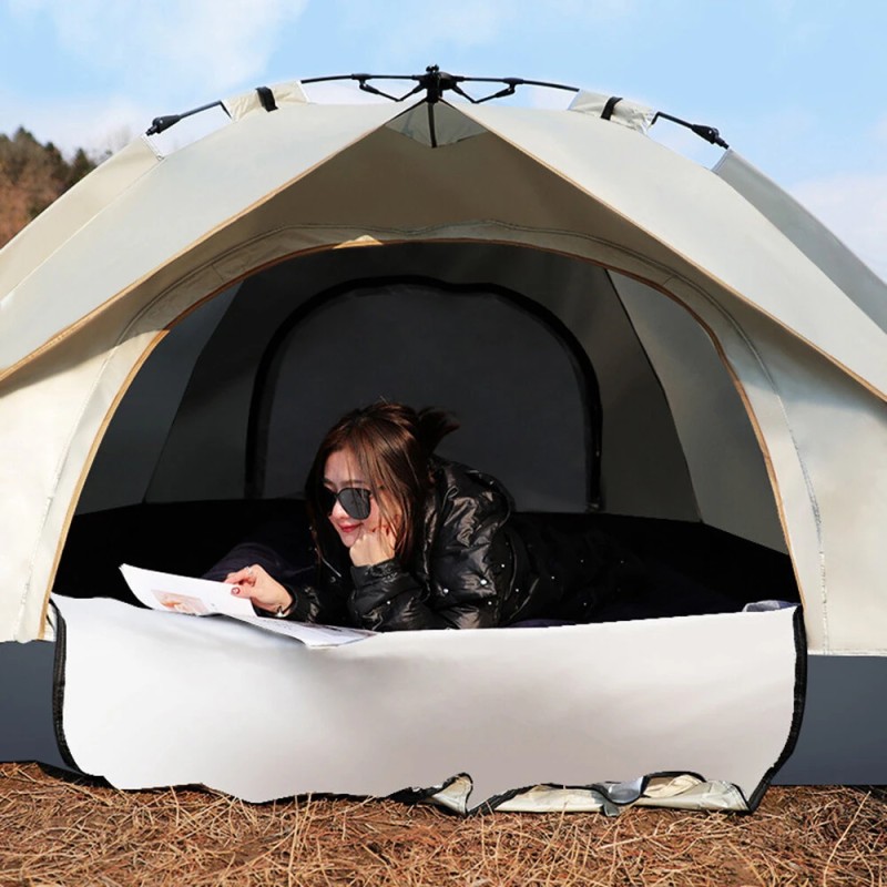 IPRee automaattiteltta 3–4 henkilölle aurinkosuoja ja hyönteissuoja sisä- ja ulkokäyttöön