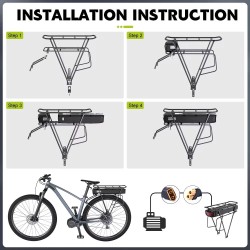 Varstrom 36V 20,8Ah 748,8Wh takatelineakku 18650 2600mAh 30A BMS-suojalla 4A laturilla sopii 36V 250–1500W moottorille
