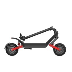 HX X10W musta 48V 18.2Ah sähköpotkulauta tuplamoottori 1000W×2 11-tuumaiset renkaat 70–100km toimintasäde 120kg kantavuus