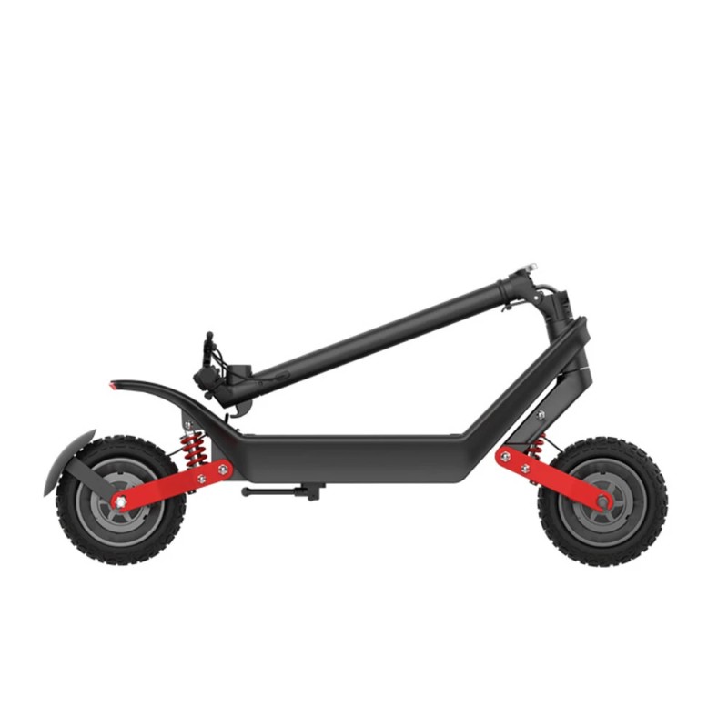 HX X10W musta 48V 18.2Ah sähköpotkulauta tuplamoottori 1000W×2 11-tuumaiset renkaat 70–100km toimintasäde 120kg kantavuus